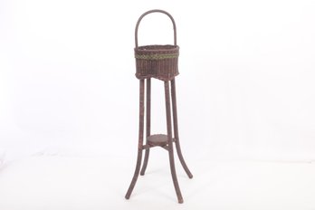 Early 1900's Wicker Plant Stand