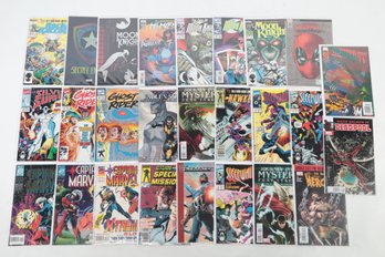 Lot Of 26 Misc Marvel Comic Books