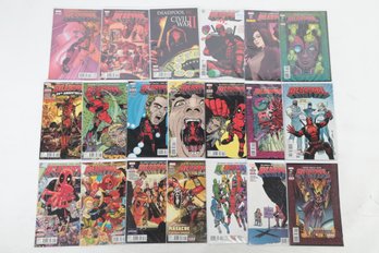 Lot Of Deadpool Comic Books 1-19