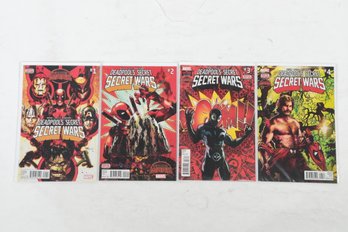 Deadpool Secret Wars 1-4 Comic Books