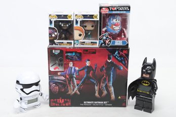 Toy Box Lot With Juno Pops And Batman