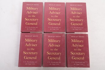 6 New Copy's Of Military Adviser To The Secretary General, Congo Crisis