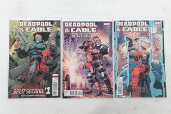 Deadpool And Cable Split Second 1-3 Comic Book Lot