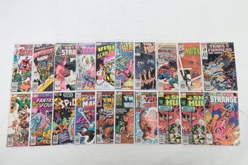 Lot Of 20 Marvel Comics Misc With Cover Price 35c To 75c
