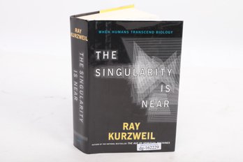 (AI)Techology/ Philosophy. RAY KURZWEIL: THE SINGULARITY IS NEAR, Hardcover With Jacket