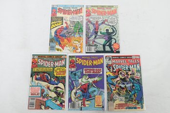 Lot Of 5 Marvel Tales Comic Books