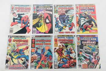 Lot Of 8 Marvel Team Up Comic Books