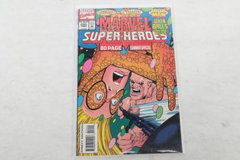 Marvel Super Heroes 1993 Signed Comic Book