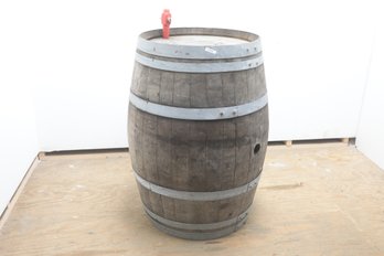 60 Gallon Tonnellerie Francause Wood Barrel