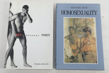 2 Books On Homosexuality Incl. Sex Between Men By Douglas Sadownick & Homosexuality By Michael Ruse