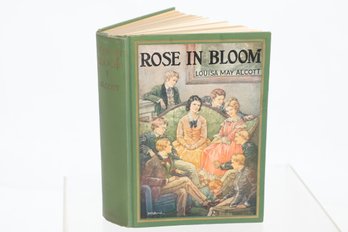 1933, Rose In Bloom By LOUISA MAY ALCOTT, Beautifully Illustrated !