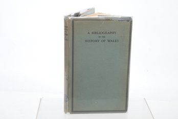 Books About Books :  Bibliography Of Wales 1931