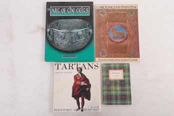 Tartans, Celts, & Carolingian Painting 4 Illustrated Books