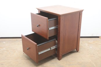 Contempory Furniture Two Drawer File Cabinet