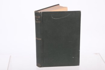 Tolstoy 1904 What Is Art?  Original Green Cloth