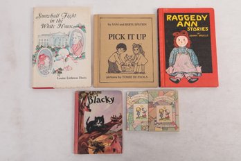 BLACKY, RAGGEDY ANN & OTHER VINTAGE CHILDREN'S BOOKS