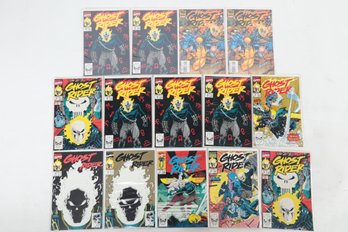 Lot Of 14 Ghost Rider Comic Books Marvel