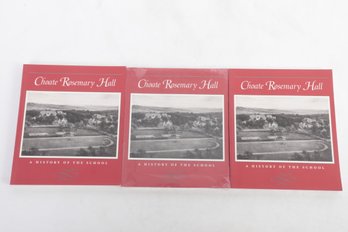 Connecticut: Choate Rosemary Hall,  Three Copies Of  1997 Book.  Fine.