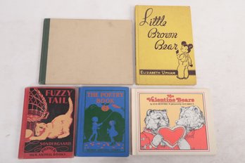 CHILDREN'S BOOKS: INCLUDING 1948 LITTLE BROWN BEAR