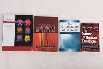 NEUROPSYCHOLOGY MEDICAL 4 SCHOLARLY BOOKS