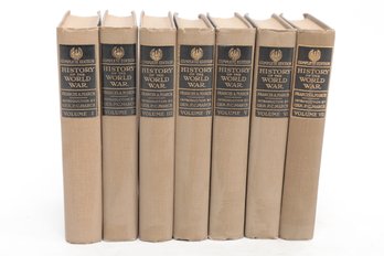 1918 Complete History Of The World Wars, FRANCIS A.MARCH, In 8 Volumes