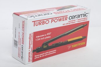 Turbo Power Ceramics Tourmaline 1-3/4 Flat Iron