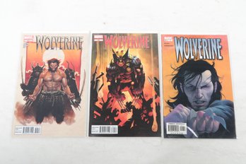 Lot Of 3 Wolverine Comic Books