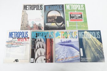 NYC Metropolis Magazines Large Format Illustrated.