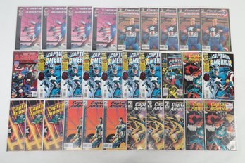 Lot Of 30 Captain America Comic Books