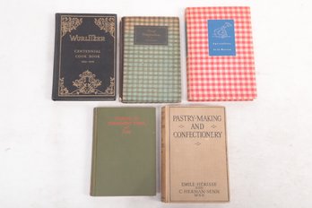 5 Early To Mid-Century Cook Books
