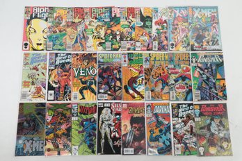 Lot Of 26 Misc Marvel Comic Books