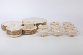 Group Of LENOX Rhodora Dinnerware Fine Chine P-471 Set