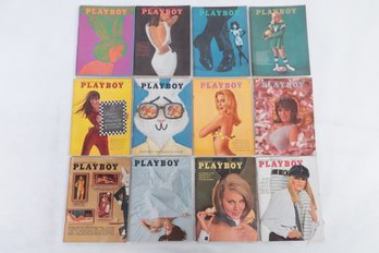 Complete 1967  Playboy Magazine With Center Folds