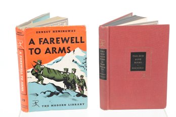 Hemingway A Farewell To Arms.  HC DJ Modern Library Edition.