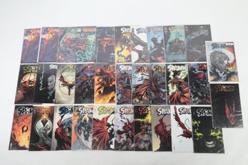 Lot Of 32 Spawn Comic Books