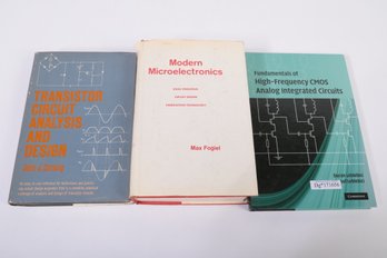 Technology Books Incl.  Fundamentals Of High Frequency CMOS Analog Integrated Circuits