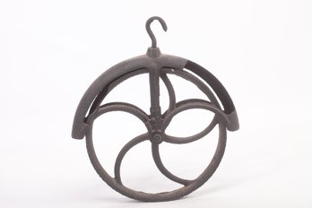 Late 1800's Cast Iron Water Well Pully