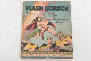 1935, Flash Gordon , Tournament Of Death , Pop Up Book By Alex Raymond , Illustrated