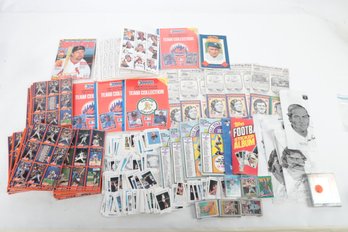 Mixed Lot Of Sports Cards And Memorabilia