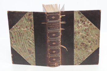 Leather Binding POETICAL WORKS OF JEAN INGELOW.