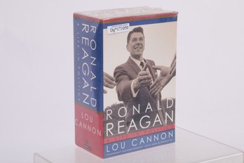 Ronald Reagan A Life In Politics   Lou Cannon  Unopened In Slipcase