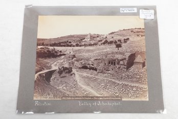 Photograph FELIX BONFILS (1831-1885)310  Vallee Des Tombeaux De Josophat