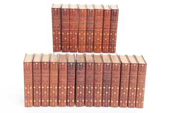 LEATHER SET The Works Of Victor Hugo 22 Volumes C 1909 Includes Les Miserables