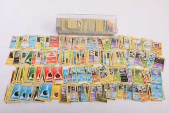 Large Group Of Pokemon Cards