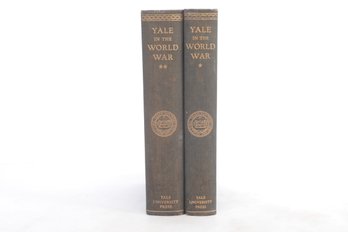 CT History/ Genealogy:  Yale In World War I,  2 Large Volumes