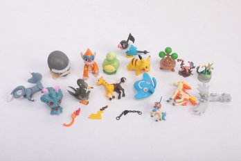 Group Of Pokemon Plastic Figures