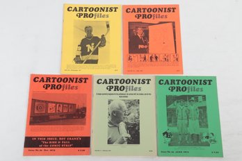 Cartoonist Profiles Magazines 1970s