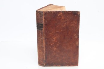 1814 Infantry Manual Concord, N. H. War Of 1812 Leather