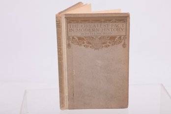 PRIVATE PRESS:  1907 Merrymount Press Imprint By Whitelaw Reid, Decorative Cover