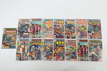 Lot Of 15 Marvel Comic Books With 30c Cover Price Spiderman And More